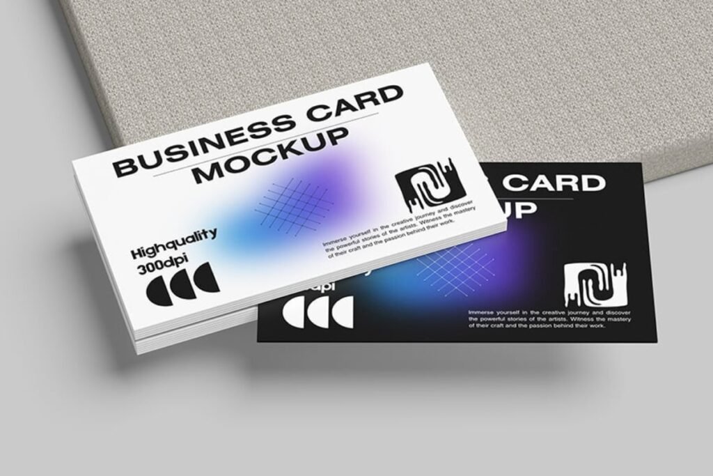 Onde Fazer Cartão de Visita na Vila Zelina 3 Mockup de material gráfico com foco em coerência da marca