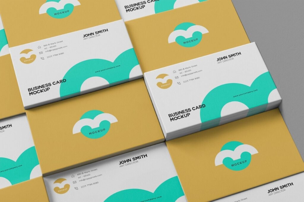 Exemplo de cartão de visita personalizado com qualidade gráfica