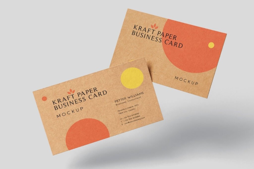 Gráfica no Bairro Santa Terezinha: Cartão de Visita, Banners e Flyers 2 Cartão de Visitas em papel Kraft ou Reciclato no bairro Santa Terezinha em Santo André