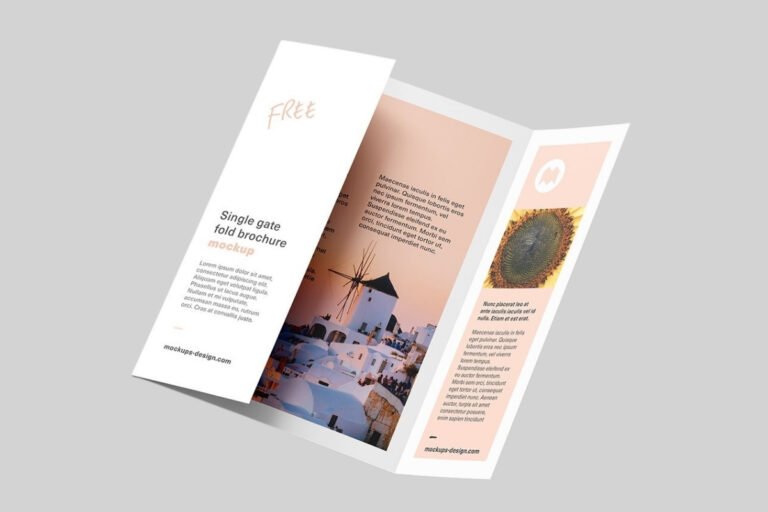 Folder com duas dobras efeito carteira no bairro Santa terezinha