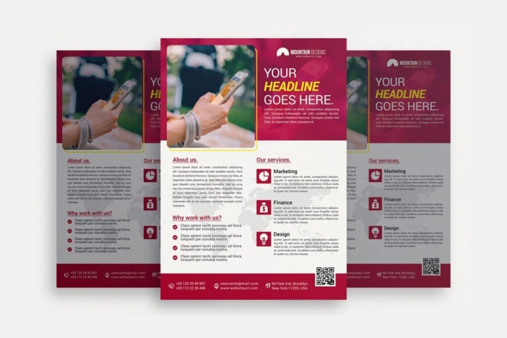 Gráfica no Bairro Campestre: Adesivos, Cartão de Visita e Banners 2 Folhetos promocionais no bairro campestre